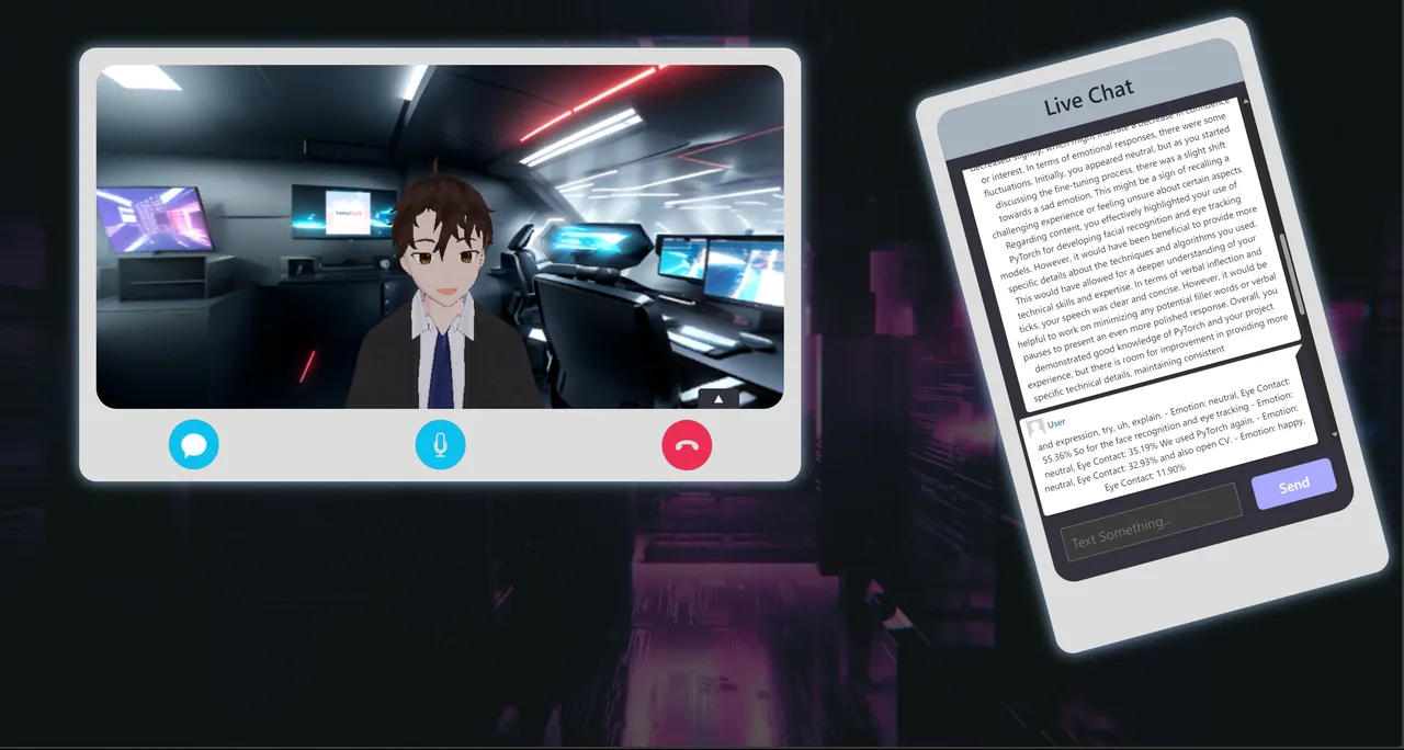 iNterview Pro interface